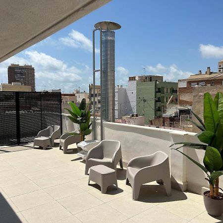 Apartamentos Breton 17 Suite Con Terraza Alicante Exteriör bild