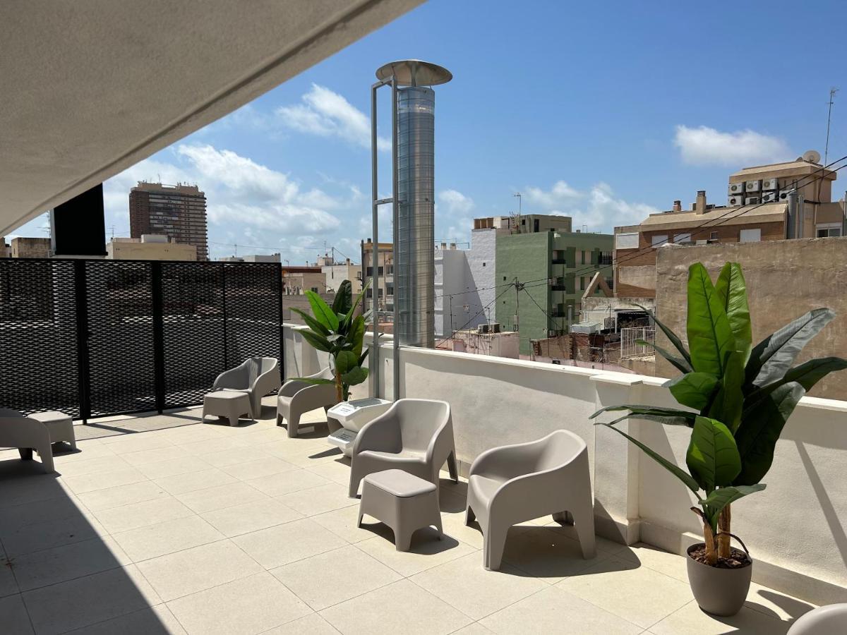 Apartamentos Breton 17 Suite Con Terraza Alicante Exteriör bild