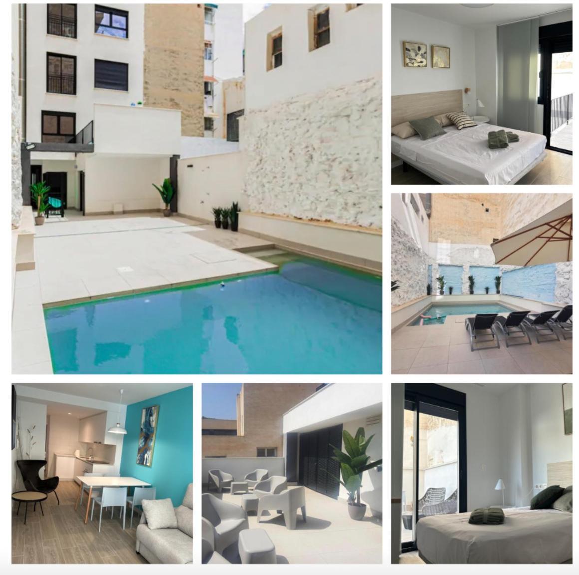 Apartamentos Breton 17 Suite Con Terraza Alicante Exteriör bild